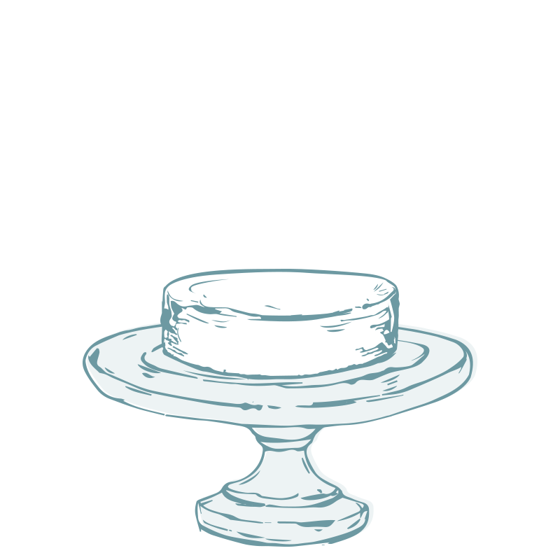 Drawing of a cake